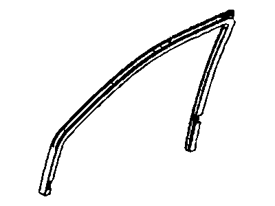 Mopar 55394053AK Seal-Front Door Glass