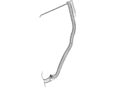 Mopar 55175351AC WEATHERSTRIP-Full Door To Body