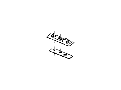 Mopar 4815803AB Catch-BODYSIDE Outer To DECKLID S