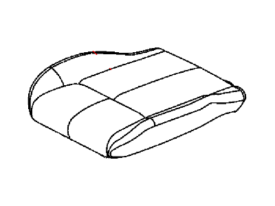 Mopar 5PJ48DX9AA Front Seat Cushion Cover