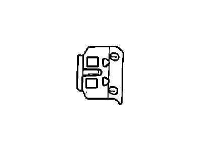 Mopar 5027384AA RETAINER-Door Latch STRIKER