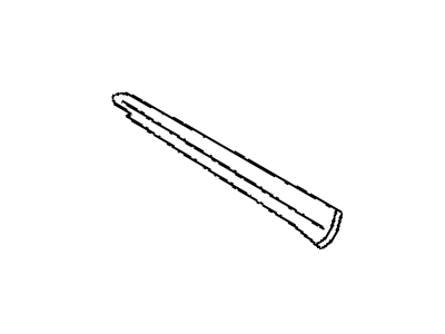 Mopar 5104322AA Molding-Front Door Closeout