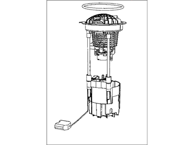 Mopar 68197317AA Fuel Pump/Level Unit Module Kit