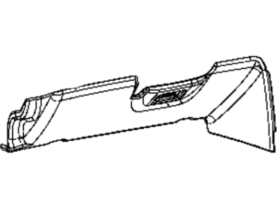 Dodge Viper Steering Column Cover - 5LX97DX9AD