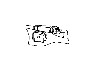 Mopar 5099617AA Bracket-Tail Lamp