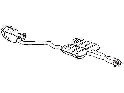 2008 Dodge Magnum Muffler - 4578898AA