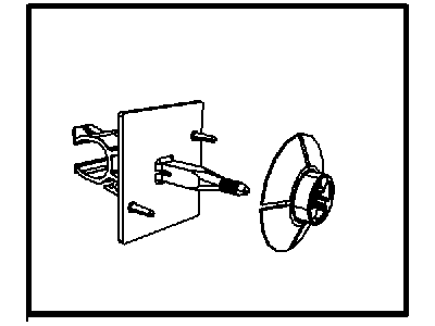 Mopar 5137778AA RETAINER-Power Steering Cooler