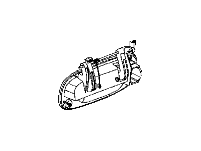 Mopar 55364034AB Handle-Exterior Door