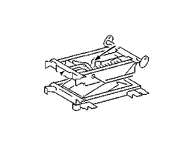 Mopar 5166120AA Frame St-Front Seat Cushion