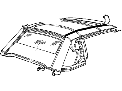 Mopar 4864761 Bow-Folding Top