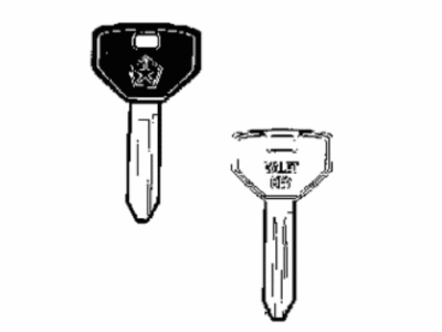 Mopar 4723480 Key Blank-Primary Lock Cylinder 78 Groove