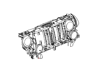 Mopar 55360190AK CROSSMEMBER-Front Support