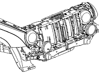 Mopar 55360410AA JOUNCE Bumper