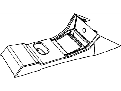 Mopar 5175384AB Console-Forward