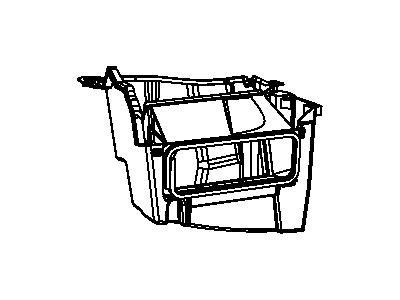 Mopar 55038179AD PLENUM-Fresh Air Inlet