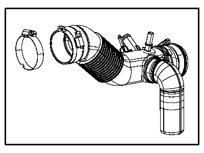 Mopar 68235590AA Air Cleaner Hose