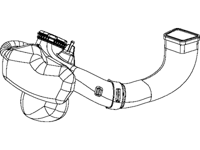 Dodge Dart Air Duct - 68213900AB