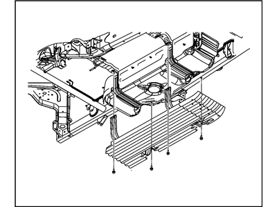 Mopar 82210242 SKID - Fuel Tank