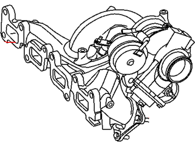 Mopar 4884283AB Tube-Turbo Water Return