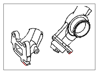 Chrysler PT Cruiser Exhaust Manifold - 4884234AB