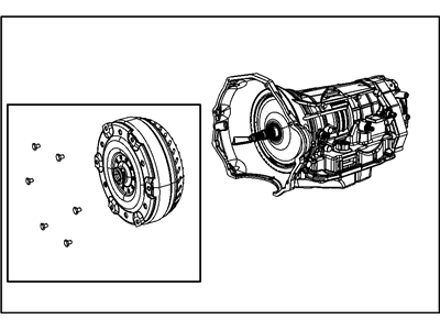 Mopar 68109704AG Trans-With Torque Converter