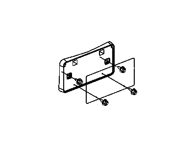 Mopar 57010778AA Plate Kit