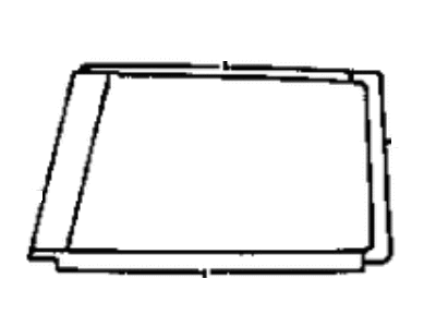 1989 Chrysler New Yorker Door Moldings - 4538716