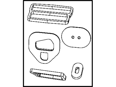 Mopar 68003995AA Seal Kit-A/C And Heater Unit