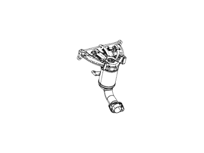 Jeep Patriot Catalytic Converter - 68066674AB