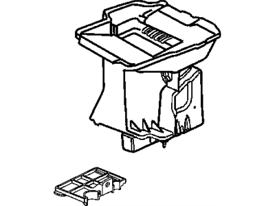 Mopar 5019182AA Housing-A/C And Heater Lower