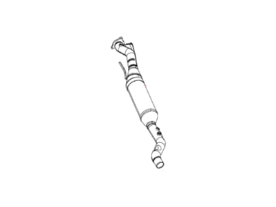 2014 Jeep Grand Cherokee Catalytic Converter - 68243267AA