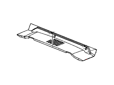 Mopar 55174637AC Grille-COWL Panel