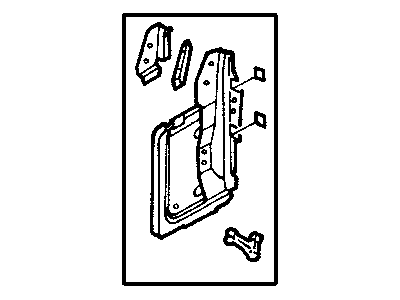 Mopar 55176093 COWL Panel-COWL Side