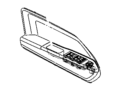 Mopar ZY94DK5AB BOLSTER-Front Door