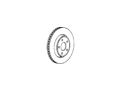 Mopar 52124762AC Front Brake Rotor