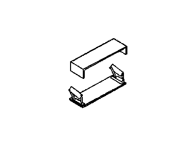 Mopar 5010867AA Hinge-Trailer