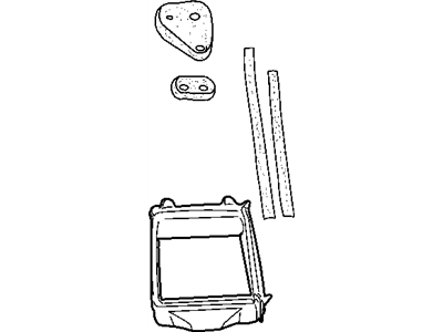 Mopar 5019188AA Seal-A/C And Heater Unit