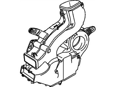 Mopar 5019181AA Housing-A/C And Heater Upper