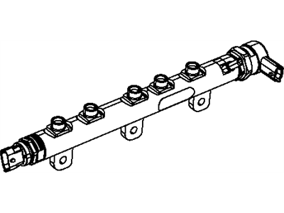 Mopar 68092292AA Rail-Fuel