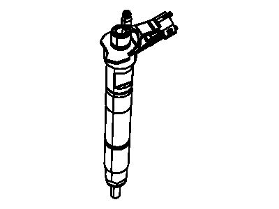 2013 Jeep Wrangler Fuel Injector - 68092293AA