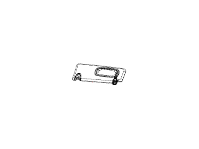 Mopar 5SF04DX9AD Visor