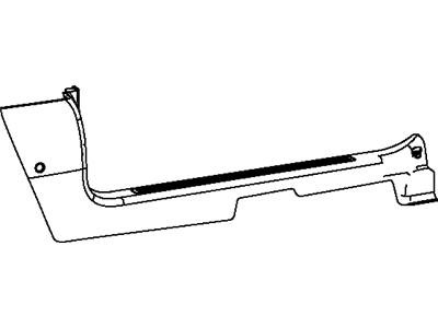 1SD41JD7AC Mopar Panel-COWL Side Trim Illustration 1 of 1