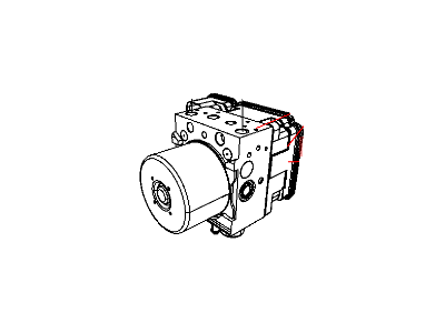 Mopar 68003363AB Anti-Lock Brake System Module