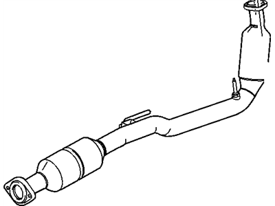 Jeep Liberty Catalytic Converter - 52101249AD