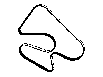 Mopar 53032817AB Belt-SERPENTINE