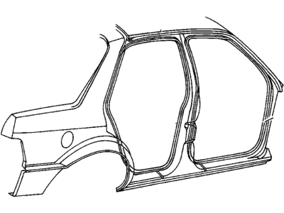 Dodge Shadow Weather Strip - 5257263