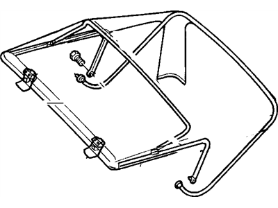 Mopar 4874281 Bow-Folding Top