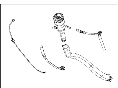 Dodge Viper Fuel Filler Neck - 5181503AJ