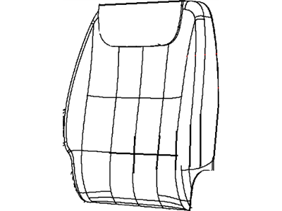 Mopar 5RX54DX9AA Rear Seat Back Cover