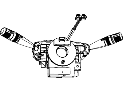 Mopar 68067552AD CLOCKSPRI-Steering Column Control Mod